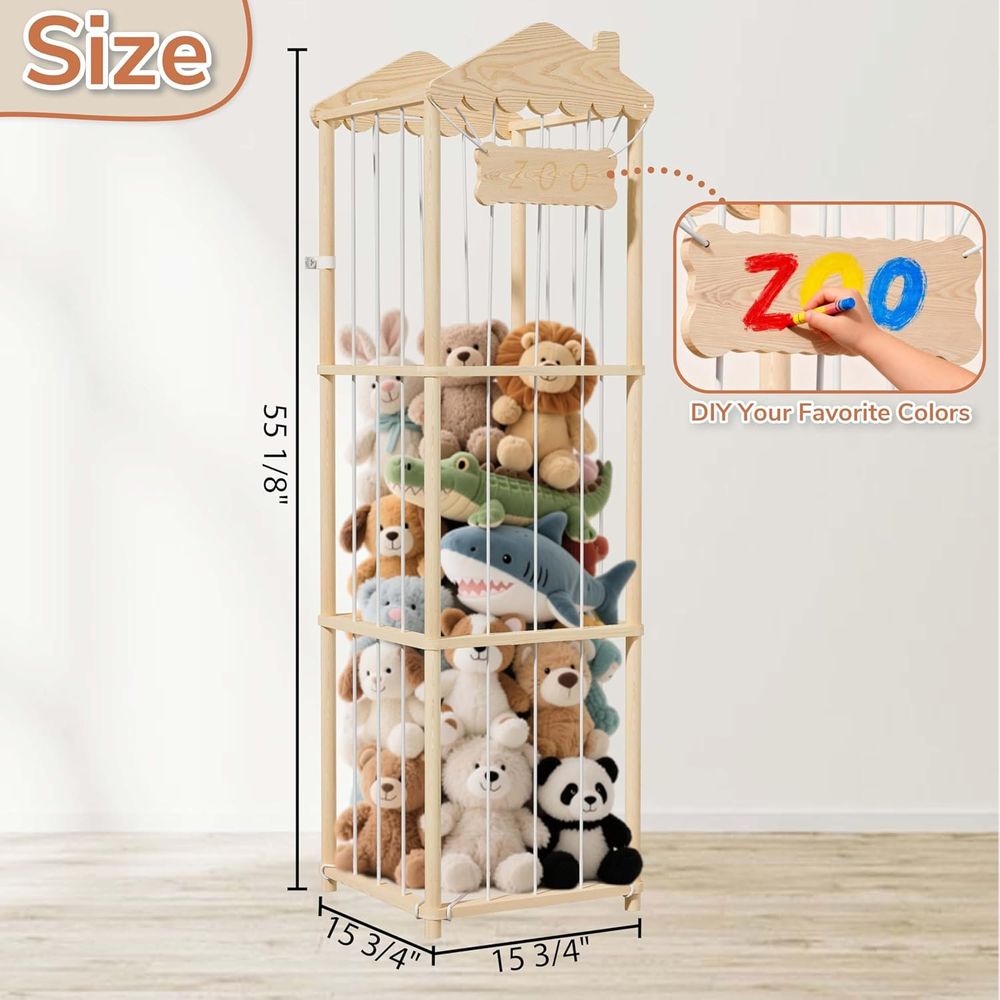 Large Wood Animal Toy Organize - Kids' Toy review and price