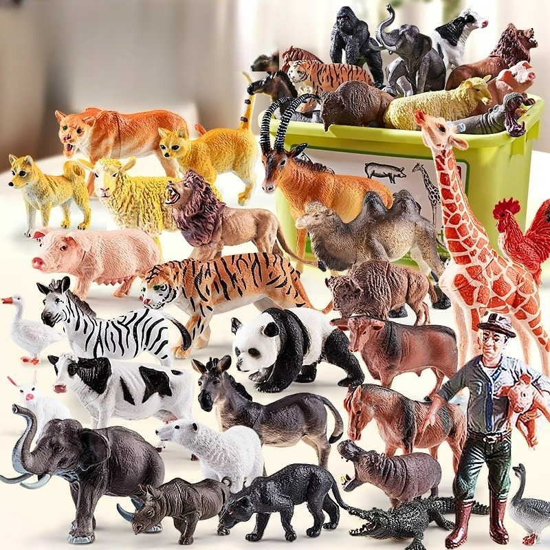 Montessori Toy Wild Farm Dinos - Kids Toys Dinosaur review and price
