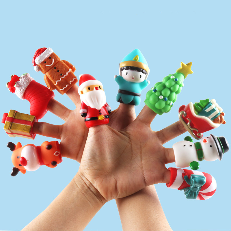 10PCS Kid Animal Finger Puppet - Kids Toys Elephant review and price