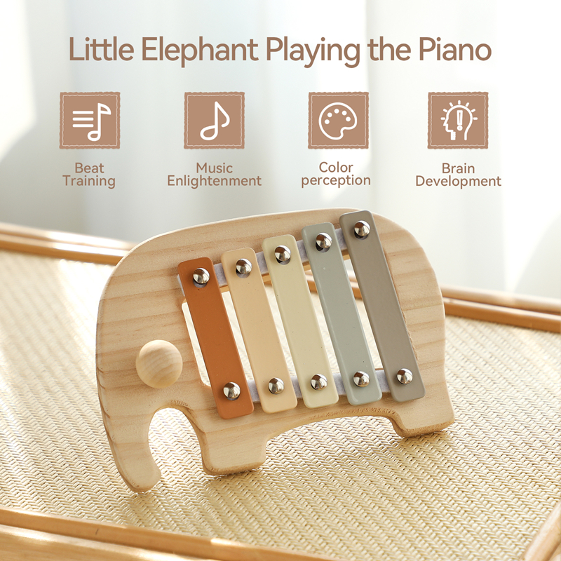 Baby Montessori Toy Cartoon El - Kids Toys Elephant review and price