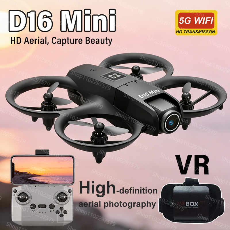 D16 Mini Drone Auto Return WIF - Kids Toys Top View review and price