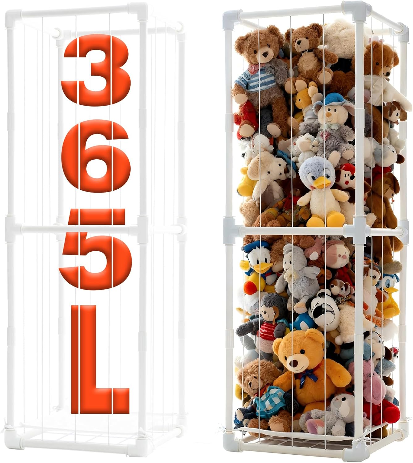 Large Stuffed Animal Storage O - Kids' Toy review and price