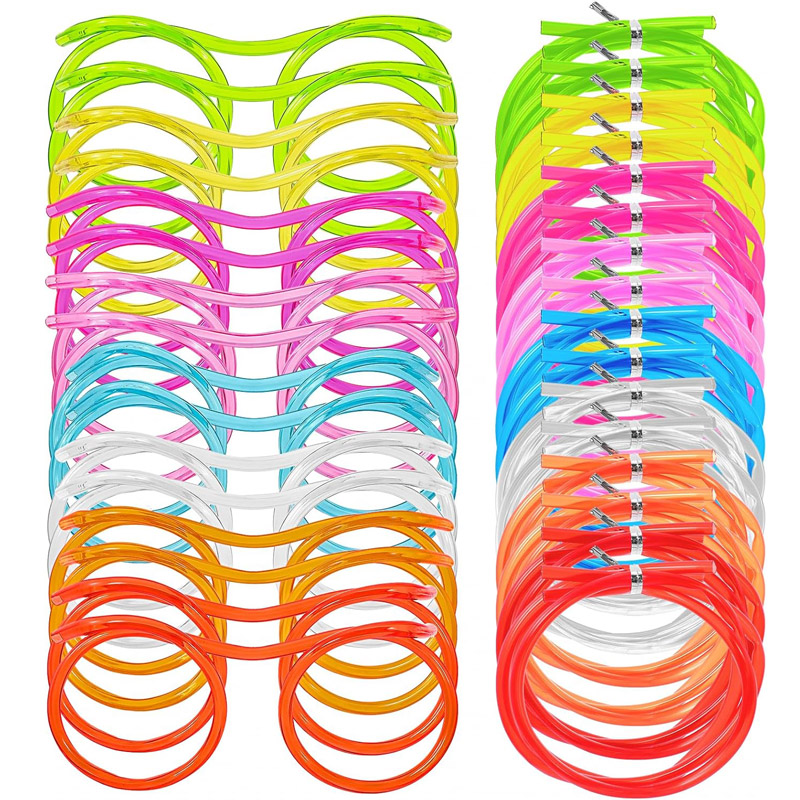 Drinking Straw Glasses Novelty - Kids Xmas Toys Ideas review and price