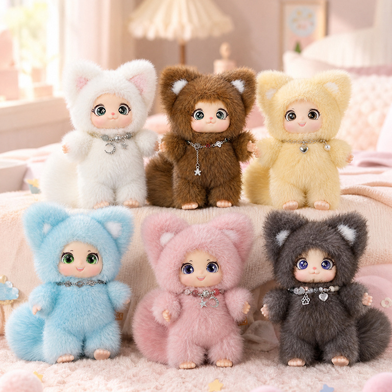18cm New Cute Family Fox Plush - Kids Toys Movie review and price