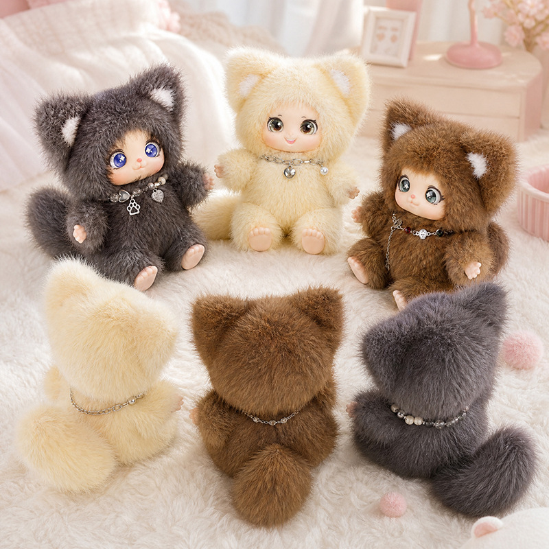 18cm New Cute Family Fox Plush - Kids Toys Movie review and price