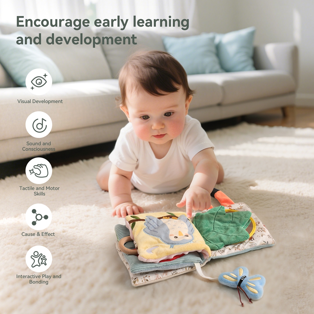 Baby Toys Cloth Book Early Edu - Kids Toys Elephant review and price