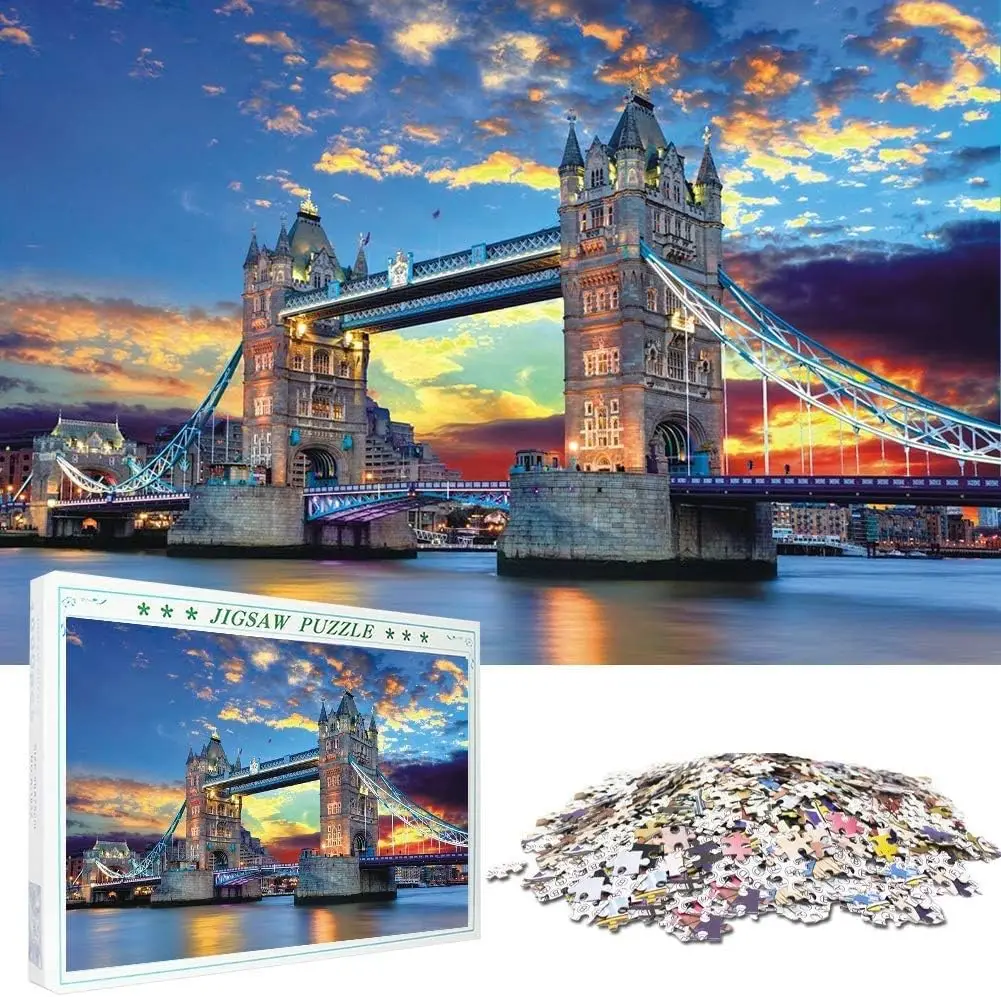 1000 Piece Famous Scenery Jigs - Kids Toys London review and price