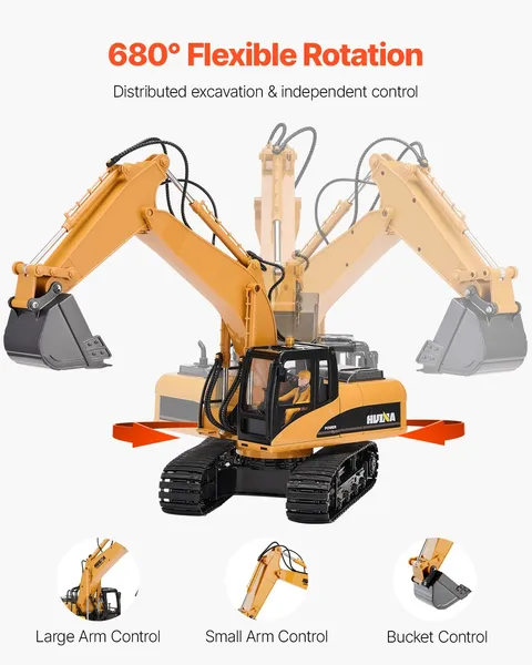 Remote Control Excavator Toy 1 - Kids' Toy review and price