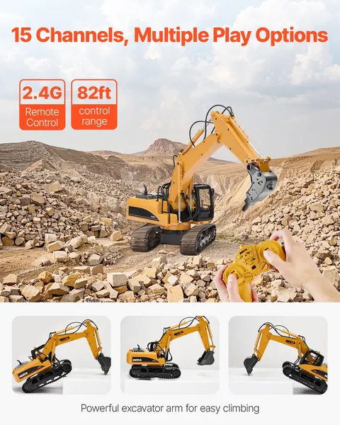 Remote Control Excavator Toy 1 - Kids' Toy review and price