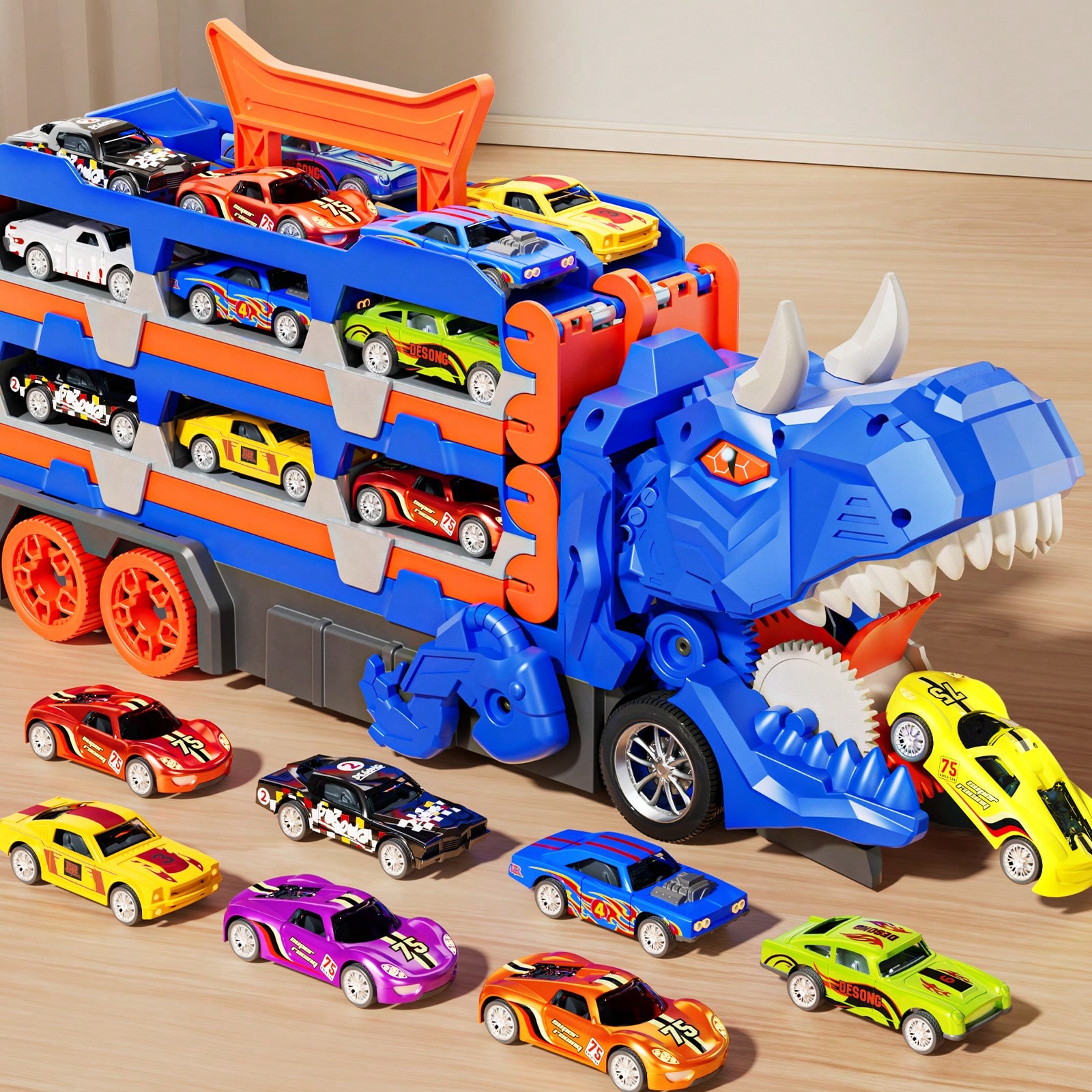 Dinosaur Transport Truck Track - Kids Toys Dinosaur review and price