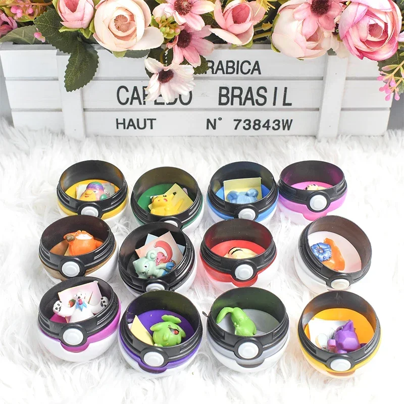 12Pcs Pokemon Figure Pokeball  - Kids Toys Movie review and price