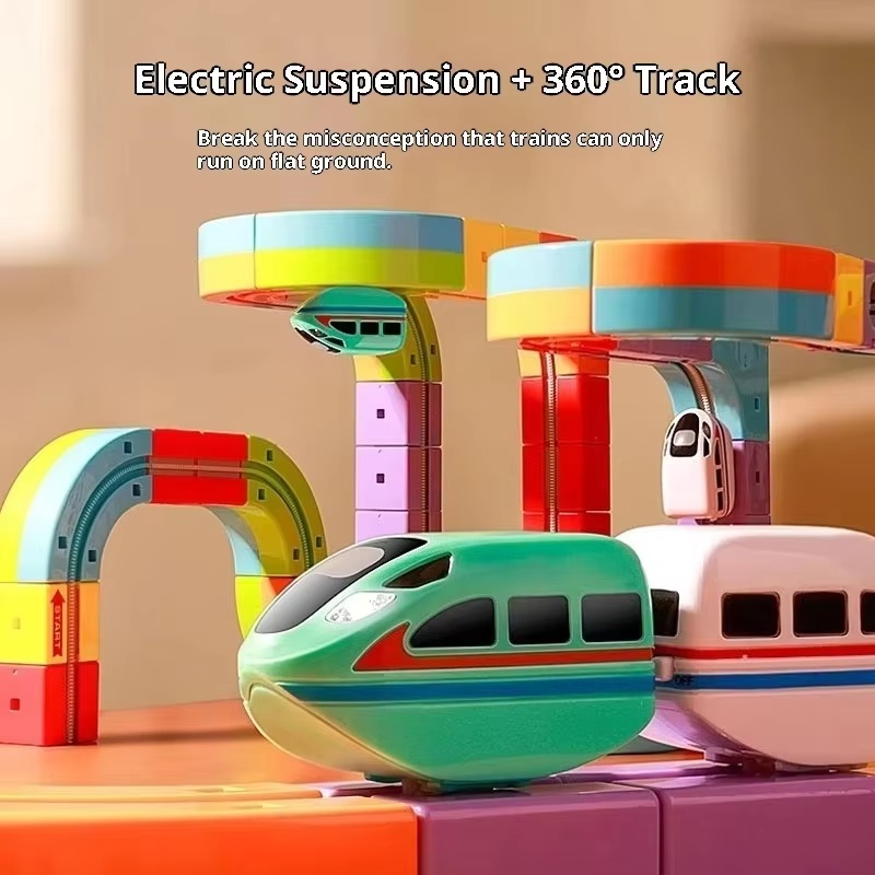 Electric Magnetic Track Set Wi - Kids Toys Vehicle review and price