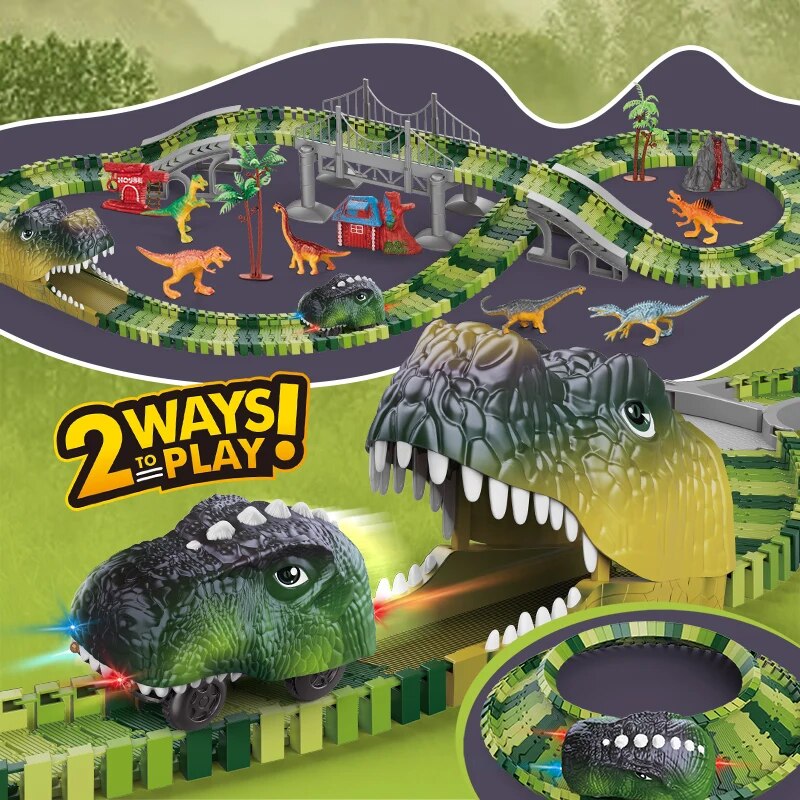 Dinosaur Track Electric Dinosa - Kids Toys Dinosaur review and price