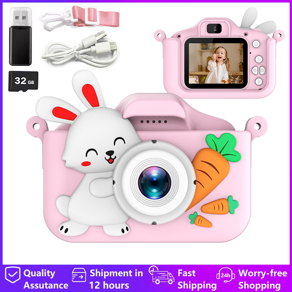 Kids Camera Digital Dual Camer - Kids Toys Top View review and price