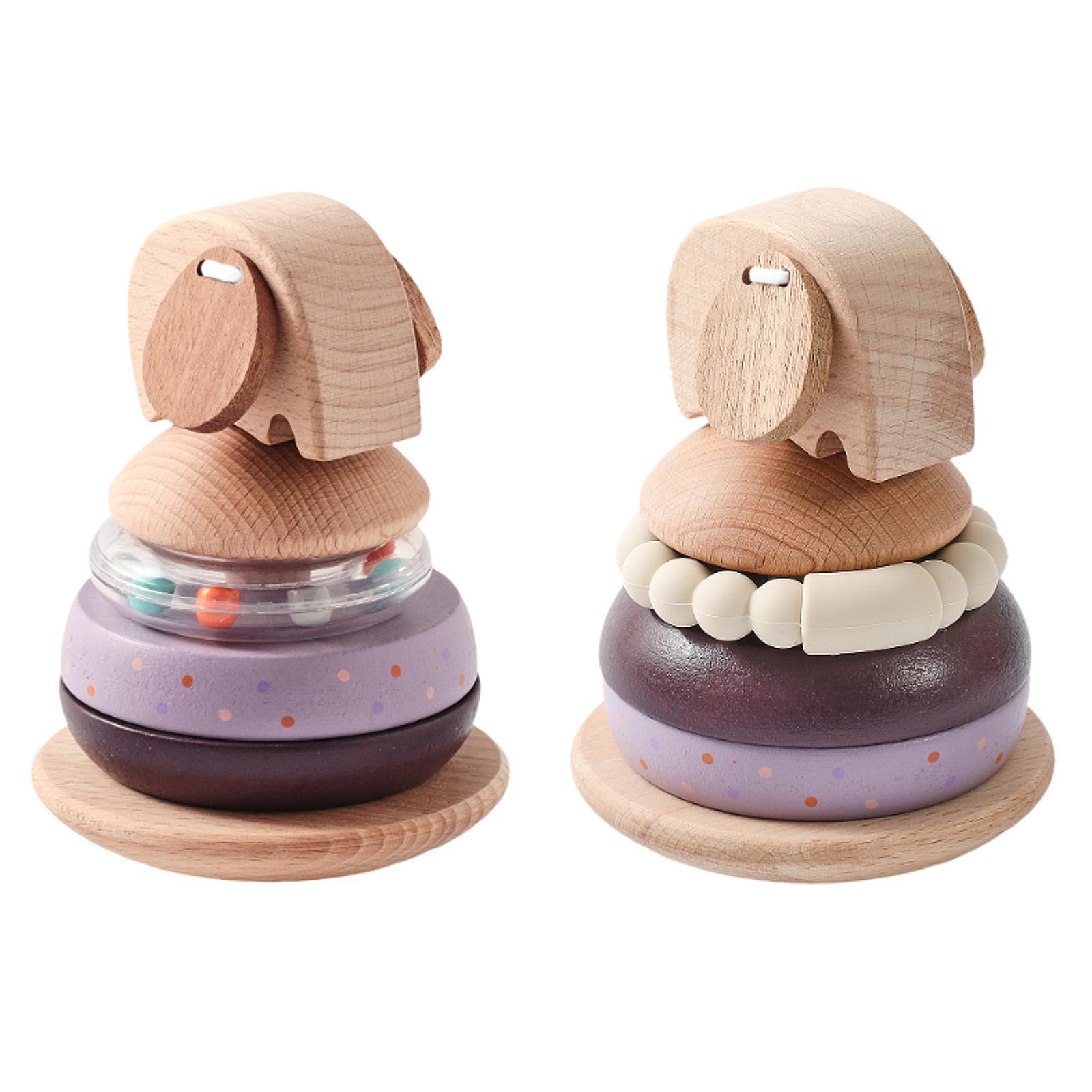 Wooden Stacking Blocks,Elephan - Wooden Blocks Stacking review and price