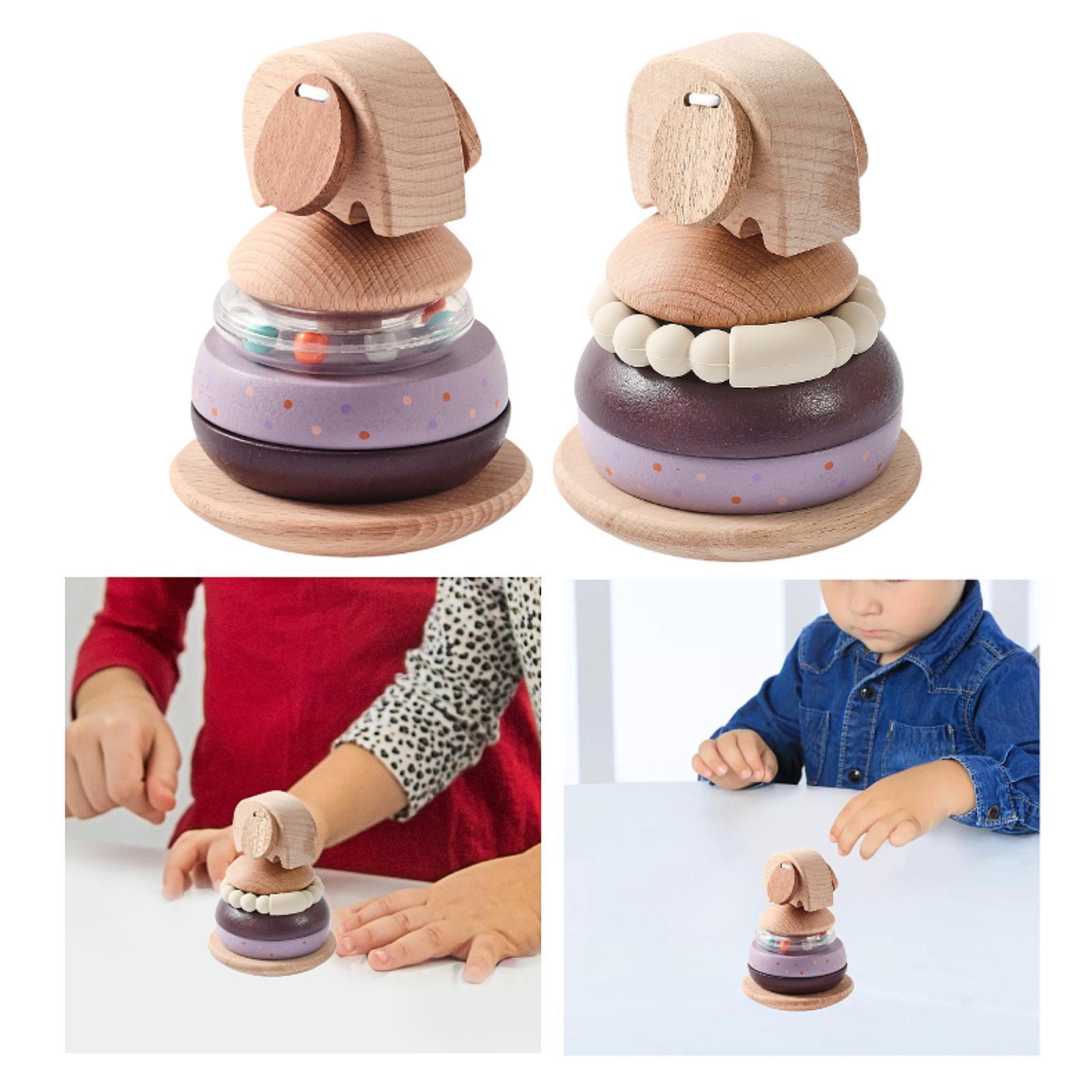 Wooden Stacking Blocks,Elephan - Wooden Blocks Stacking review and price