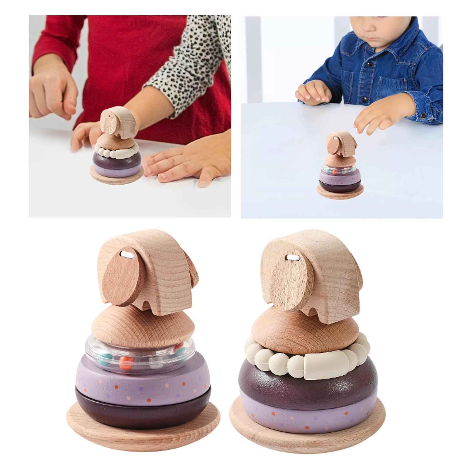 Wooden Stacking Blocks,Elephan - Wooden Blocks Stacking review and price