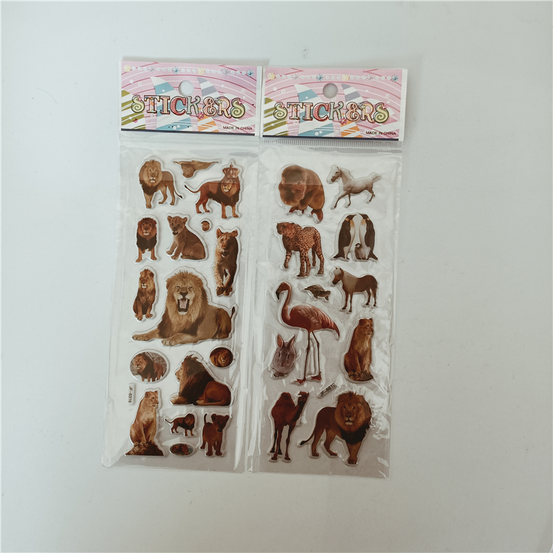 6pcs Wild Animals Style Sticke - Kids Toys Elephant review and price