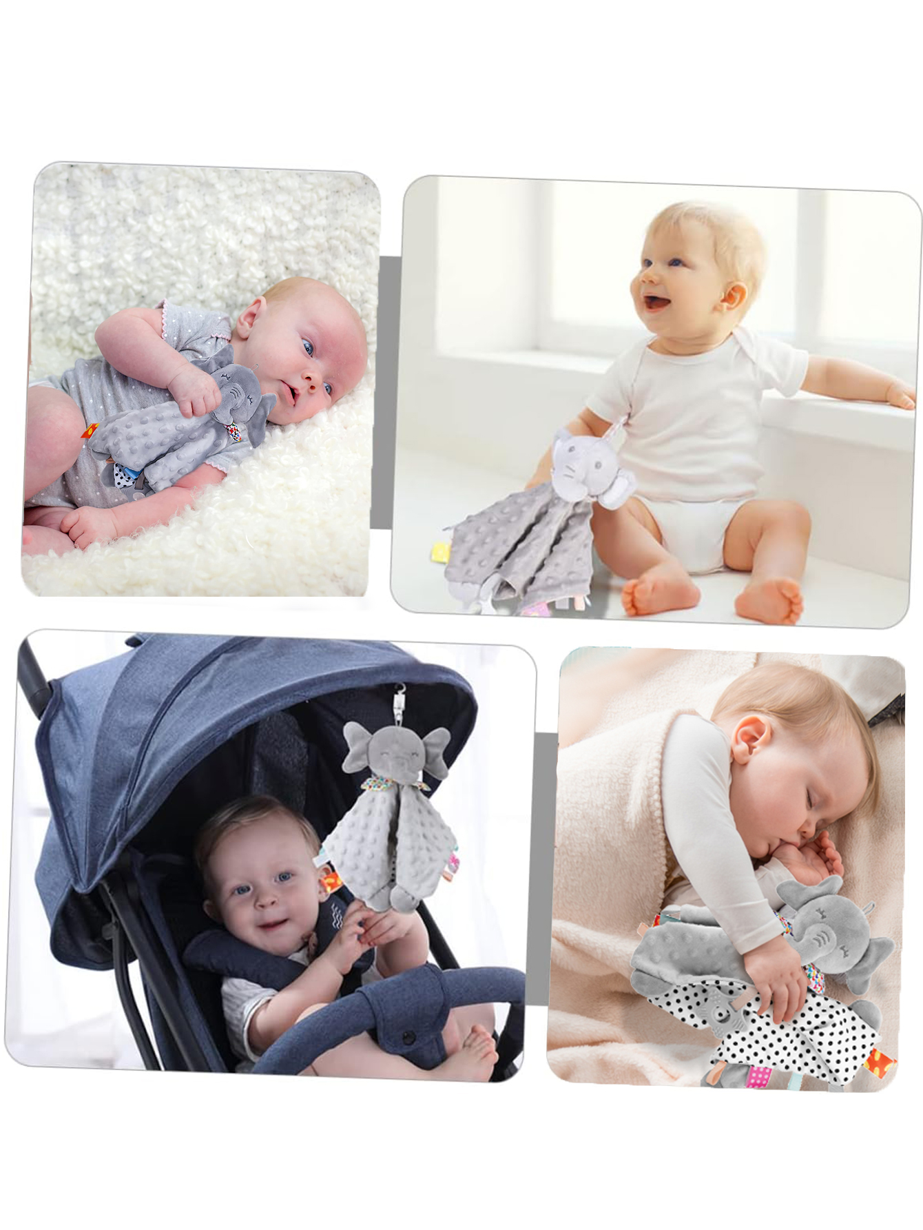 Elephant Baby Comforter Blanke - Kids Toys Elephant review and price