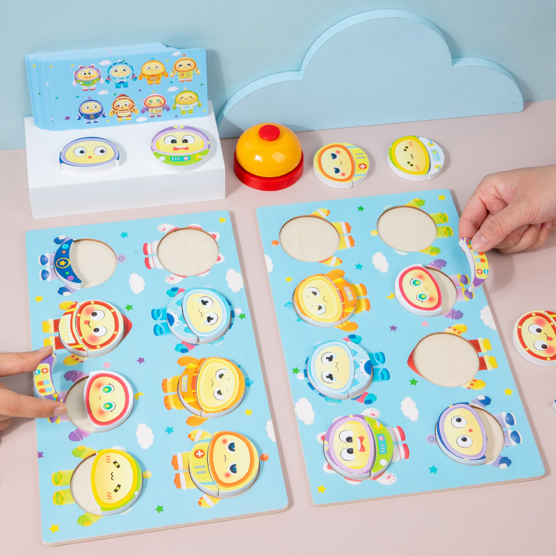 Montessori Double Battle Build - Wooden Blocks Stacking review and price