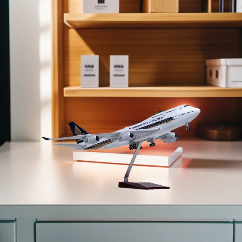 47cm 747 Singapore Model Aircr - Kids Toys Singapore review and price